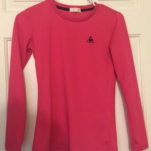Pink long sleeve shirt
